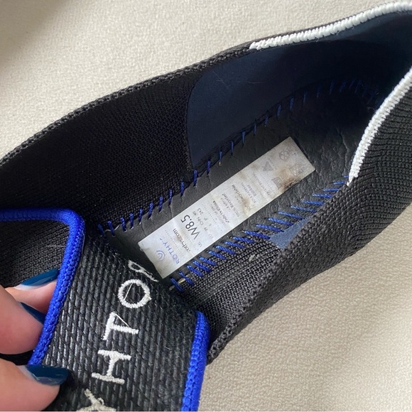 Rothy’s The Point In Black Size 8.5 - Picture 3 of 6
